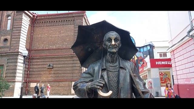 Красноярск. Прогулка по центру города смотреть онлайн