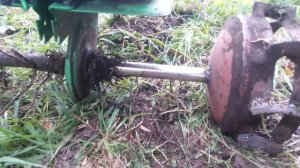 Бюджетная картофелекопалка из культиватора и пропановского баллона