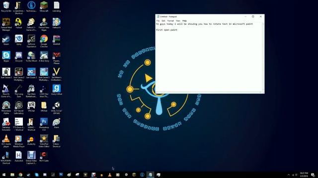 how to rotate text in ms paint (windows 10) (2022) WORKS!!!! смотреть онлайн