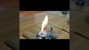 Опасен ли кальций глюконат?? Почему он так горит?