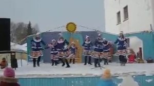 Масленица. Танцует "Калинка" Харовск