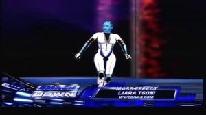 WWE 12 Mass Effect Caw Liara T'soni