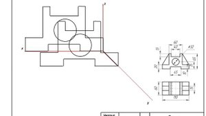 Косоугольная  фронтальная диметрическая проекция