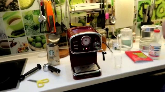 VLOG: Тестируем Кофемашину. Делаем Кофе Starbuks дома смотреть онлайн