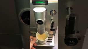 Jura Ena 5 coffee making