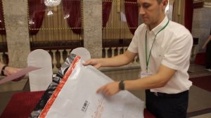 Последовательность работы с переносными, стационарными ящиками и сейф-пакетами