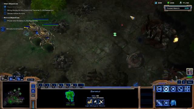 Starcraft WoL Campaign - Echoes of the Future (Brutal, All Achievements + Bonus) смотреть онлайн