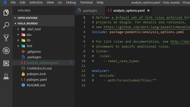 Curso Completo de Dart en Español [08] – Estructura de un proyecto y hola mundo смотреть онлайн
