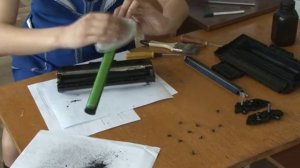 Картридж принтера. Чистка