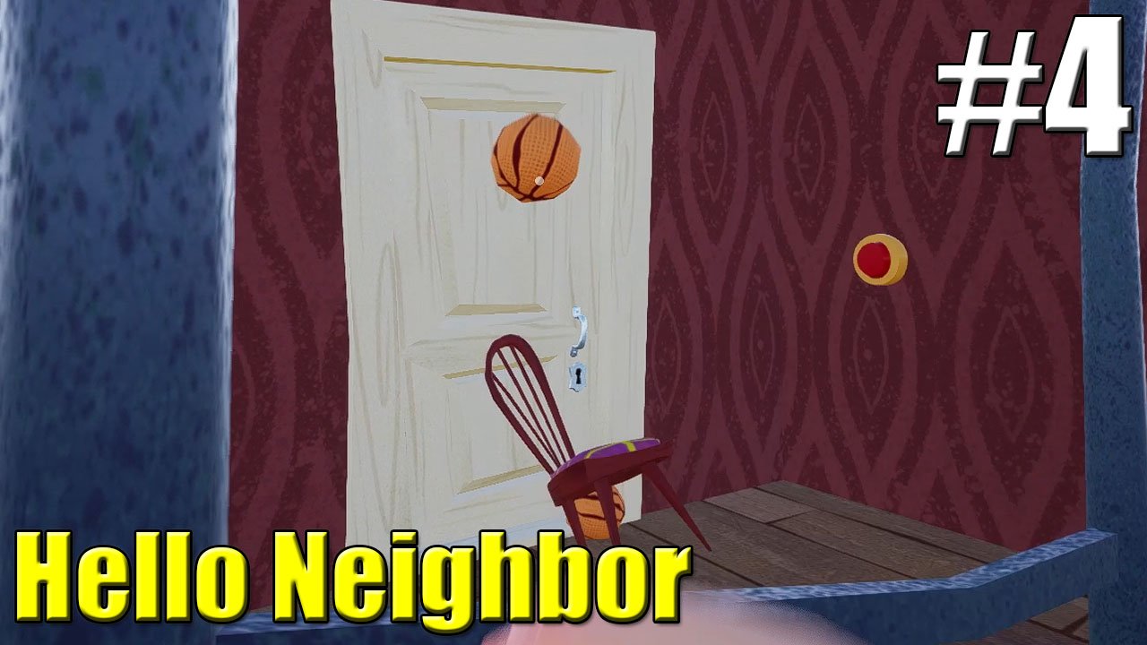 КОСОЙ БАСКЕТБОЛИСТ►Прохождение Hello Neighbor #4