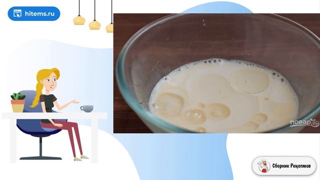 Пышные блины на молоке. At home