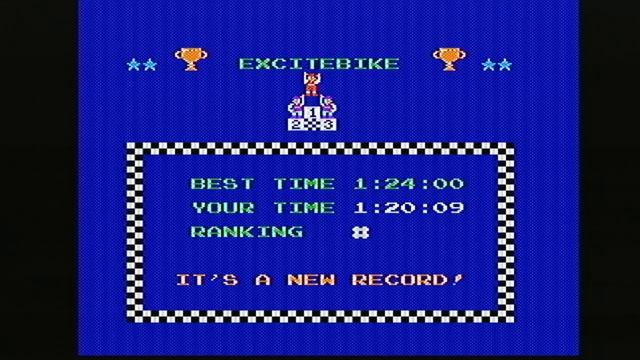 Excitebike - gameplay (unlocked from Excitebike 64) смотреть онлайн