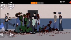 зачистка этажей в игре "flat zombies,,