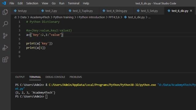 Python Introduction: Data Types, Type Conversion, Input, Output and Import