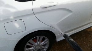 Мойка после полировки.