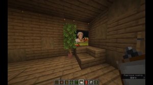 Красивая прихожая в майнкрафте!