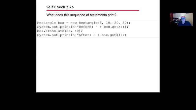 Big Java Chapter 2 Part 4 Accessors and Mutators смотреть онлайн
