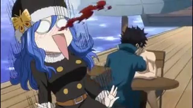 Хвост Феи прикол .Грей и Дождия. смотреть онлайн