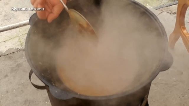 Эту восточную сладость должен попробовать каждый ! Холвайтар в казане на костре