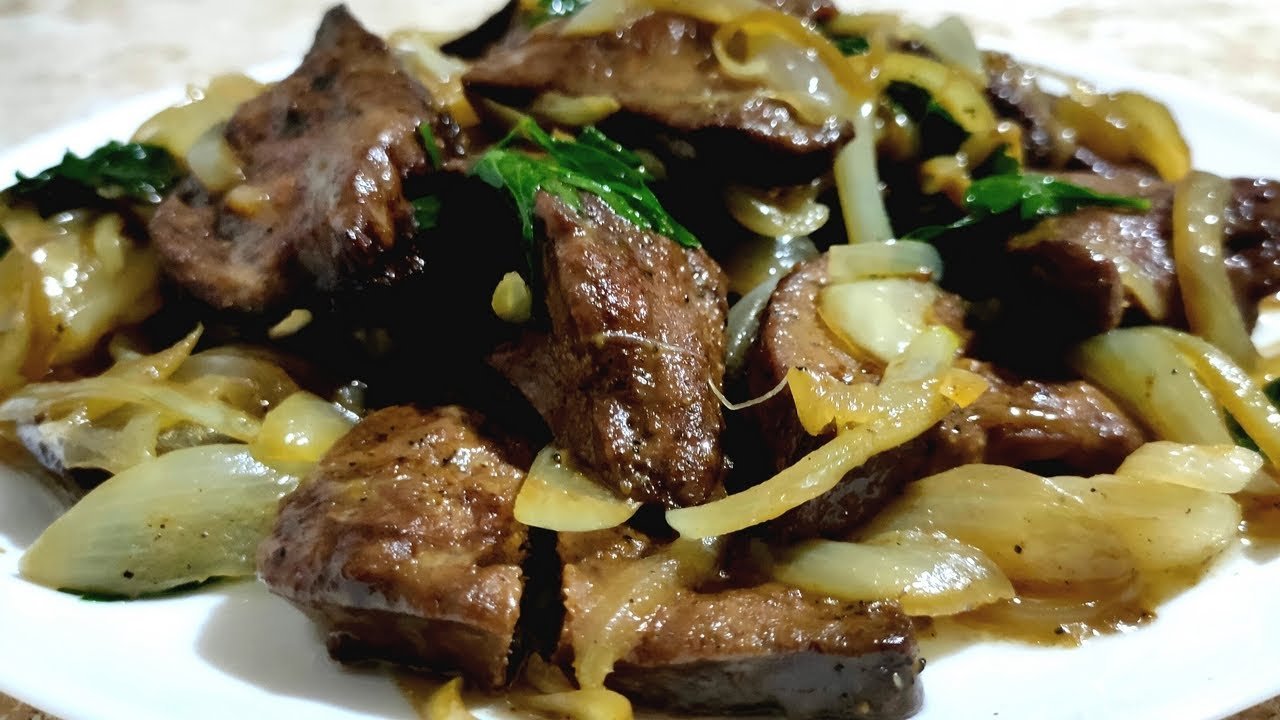 ПЕЧЕНЬ-КАК ВКУСНО ПОЖАРИТЬ🍳ПЕЧЕНЬ-НЕЖНАЯ,СОЧНАЯ за 15 Минут⭐ Ольгины Рецепты.