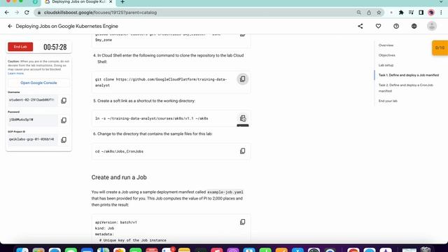 Deploying Jobs on Google Kubernetes Engine || #qwiklabs || #coursera || [With Explanation?️] смотреть онлайн