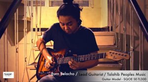 SQOE SE-TELECASTER ELECTRIC GUITAR