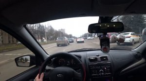 по городу на ладе гранте