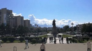 Амурский бульвар и вокзал. Хабаровск. Часть 1