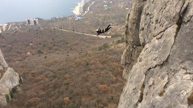 Крым. Посёлок Ласпи. Ильяс Кая 80м смотреть онлайн