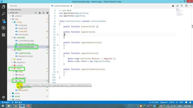 #14 Phalcon 3.3 Video Tutorial for Beginners: Home, Login, Register Page Design, Create Routes смотреть онлайн