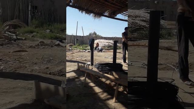 Шымбай. Технология изготовления юрты #chimbay #yurt #yurta #karakalpakstan #travel #tourist #baurja