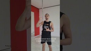 Выход во флаг на хвате-стакане из виса на дальней ноге. Обучение Pole Dance. Павел Попсуй