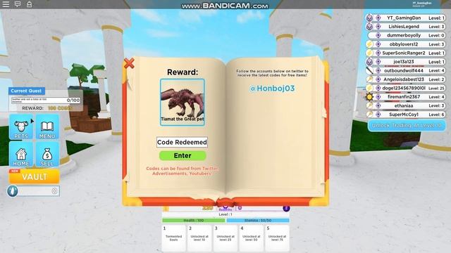 *ALL* NEW SECRET OP WORKING CODES! Roblox God Simulator 2 смотреть онлайн