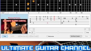 [Guitar Solo Tab] Woman In Love (Barbra Streisand)
