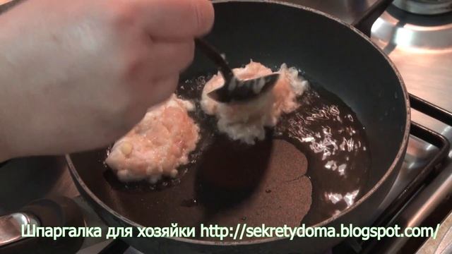 Очень вкусные куриные котлетки. Простой рецепт
