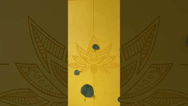 Премиум коврик от Арт Йогаматик - Lotos Yellow смотреть онлайн