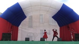 Танцевальный дуэт Евгений Зенков и Елена Леонтьева народный танец «Перепляс»