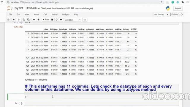 How to check datatype of columns in Pandas dataframe in Python