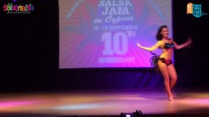 VERONICA LOPEZ SOLO DANCE PERFORMANCE | 10.SALSA JAM IN CYPRUS!