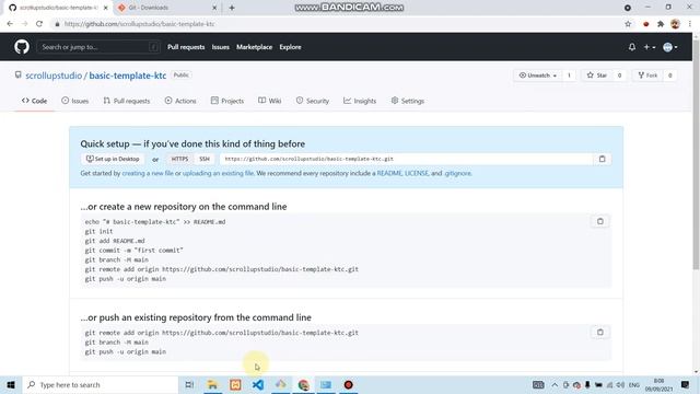 #GITHUB Cara mudah dan cepat upload code di repository github | Tutorial Indonesia | Github Trick смотреть онлайн