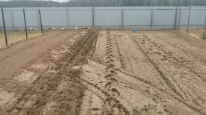 Грядки быстро и ровно сделать легко и без линейки и верёвки