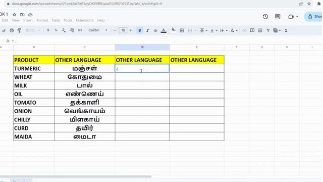EXCELHACK| GOOGLE TRANSLATE IN EXCEL|TRANSLATE CONTENT IN SECS #excel#excelshortcuts#googlesheets