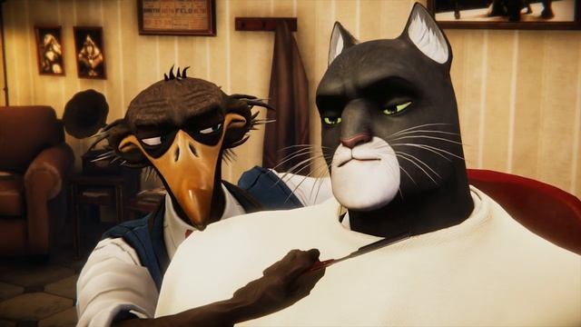 Прохождение Blacksad_ Under the Skin - Часть Двенадцатая - Опасное Бритье