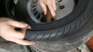 Как поставить камерную покрышку как бескамерную.