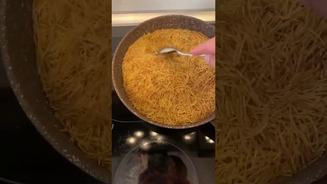 Плов из вермишели. Вермишелевый плов . Плов из макарон