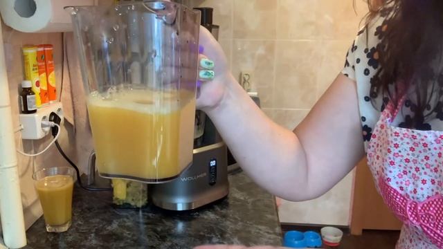 Моя новая соковыжималка Wollmer J310 смотреть онлайн