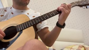 Одинокий пастух на гитаре. #yamaha #гитара #guitar #music #самоучка