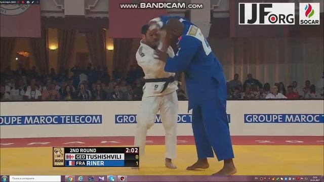 Semifinal: TUSHISHVILI Guram (GEO) - RINER Teddy (FRA) смотреть онлайн