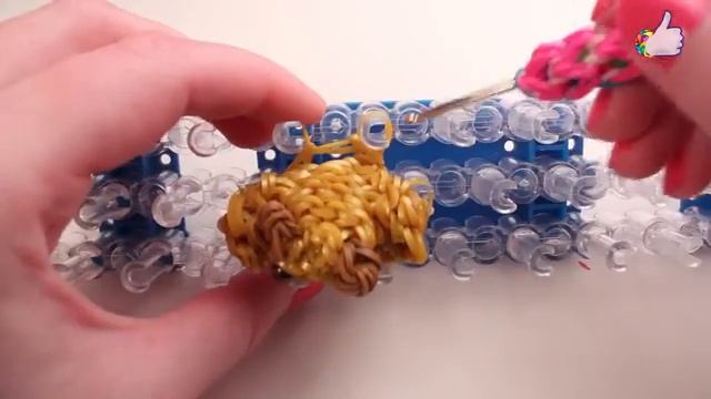 "Хомячок (хомяк)" - 3D фигурка из резиночек. Видеоурок #81 смотреть онлайн