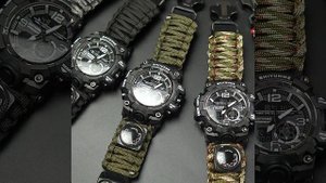 мужские часы с компасом.